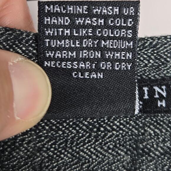 Larry Levine Stretch Charcoal Pencil Skirt Size 10 - Picture 7 of 7